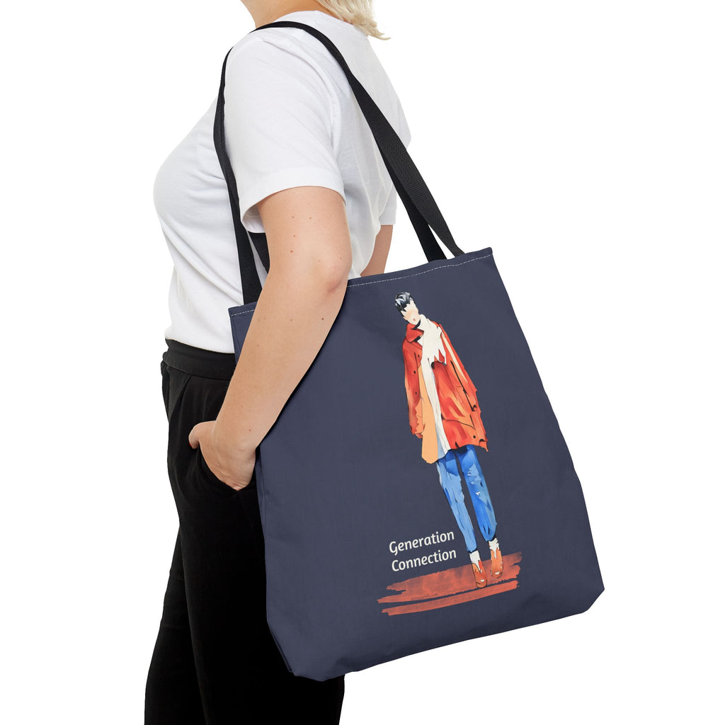 Generation Connection Tote Bag — Stylish Artist-Illustrated Tote