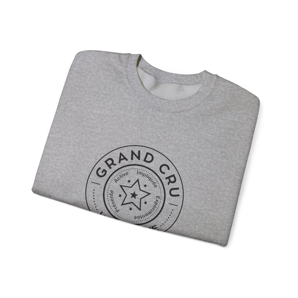 Grand Cru Sweatshirt — Comfortable 'Grandmothers Get Better With Time' Crewneck