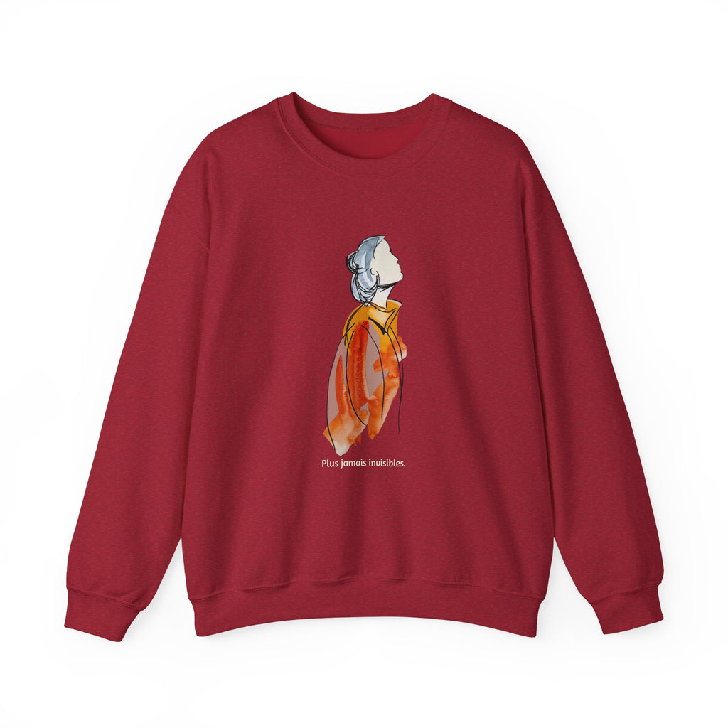 Plus jamais invisibles - Sweatshirt pour les femmes qui refusent de s'effacer