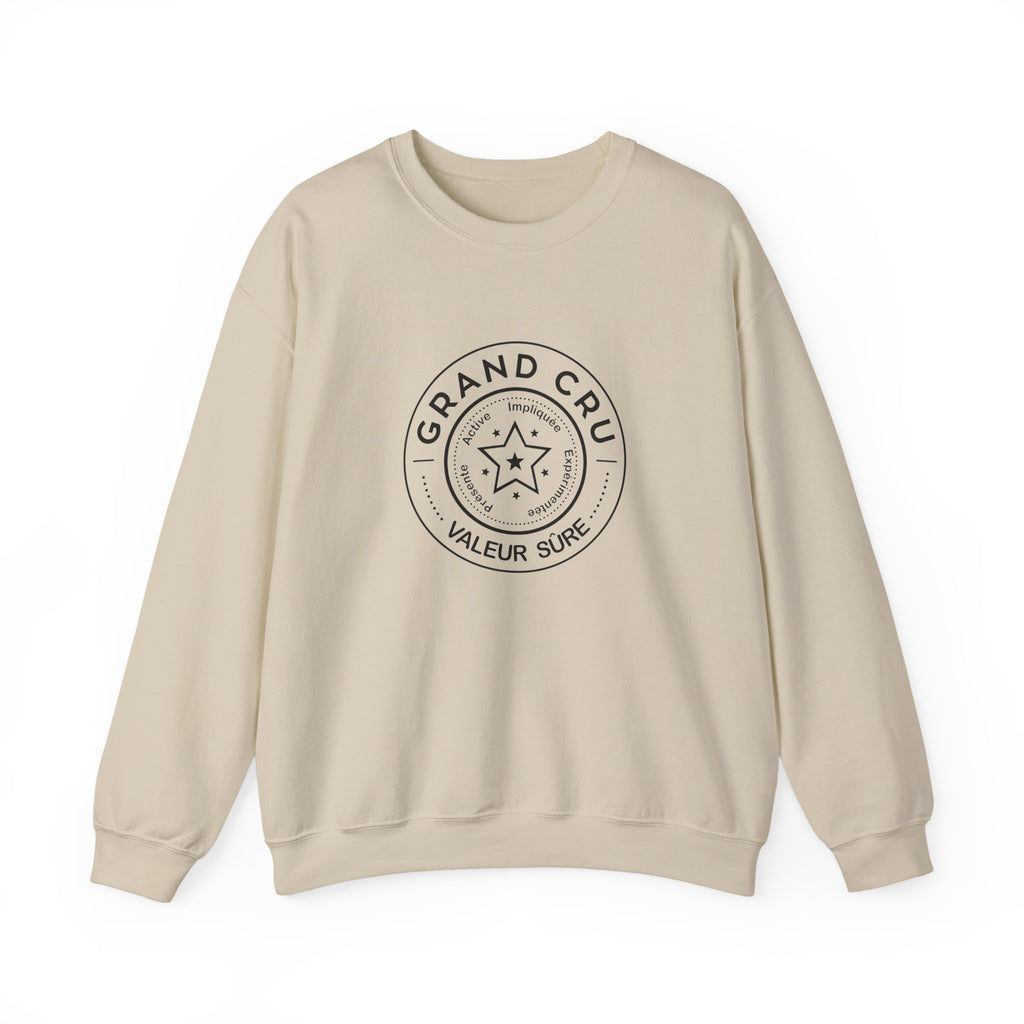 Grand Cru Sweatshirt — Comfortable 'Grandmothers Get Better With Time' Crewneck