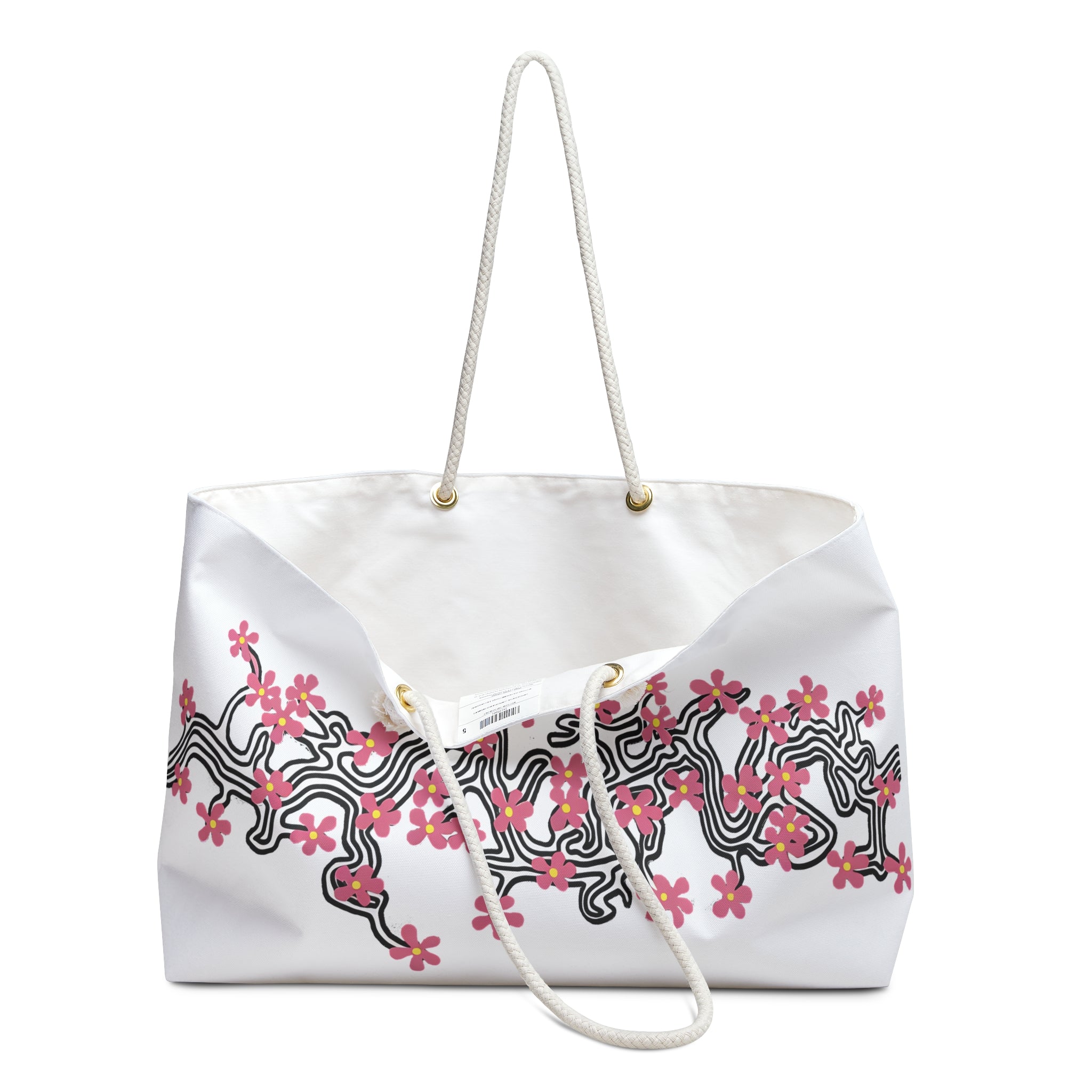 Sac de Voyage Labyrinthe floral – Fourre-tout de voyage 