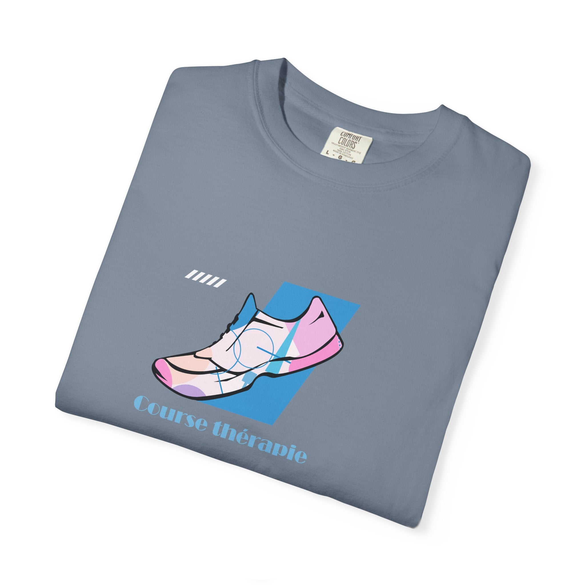 Runner Graphic T-Shirt — 'Course thérapie' Sneaker Tee