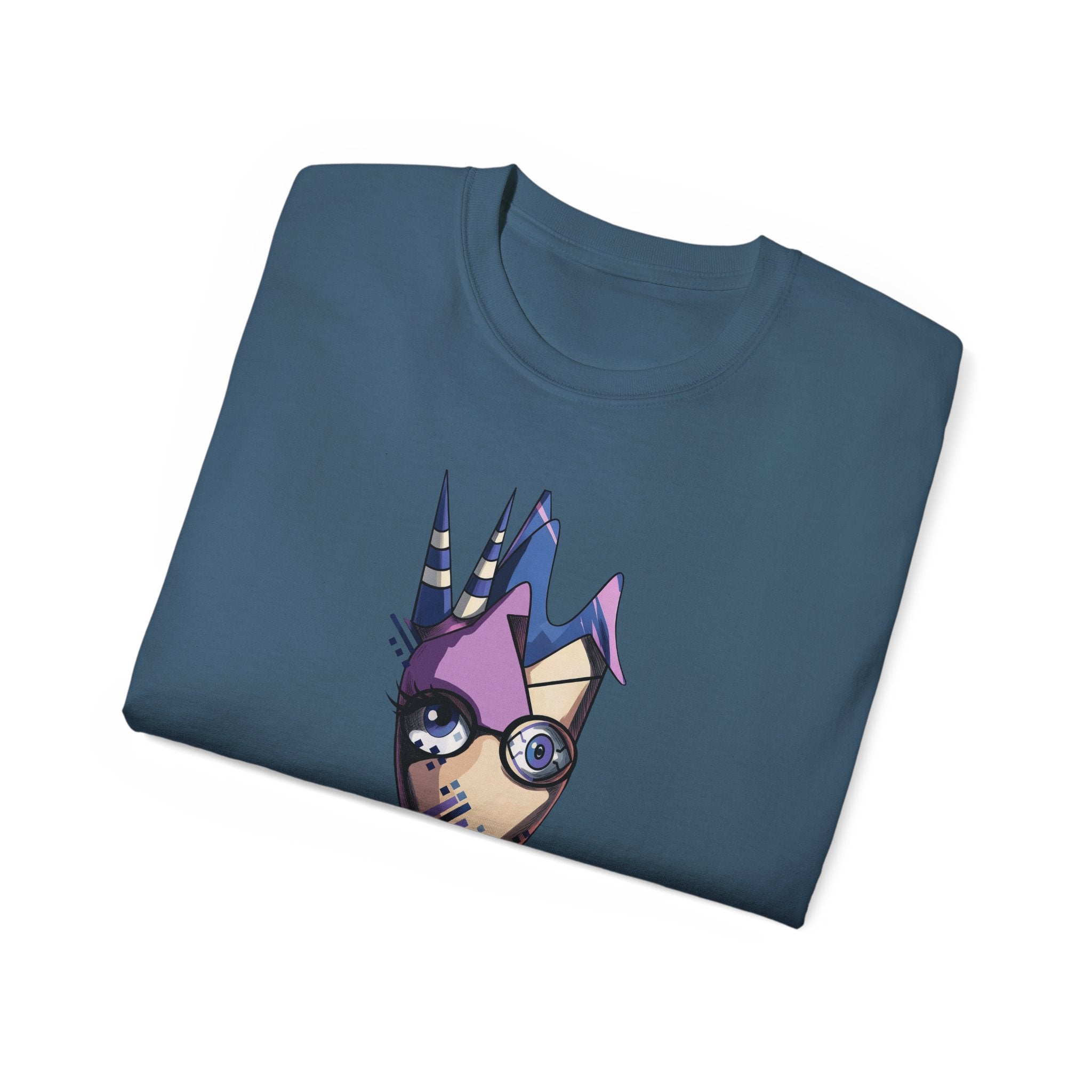 Keep An Eye On AI — T-shirt graphique cyberpunk original