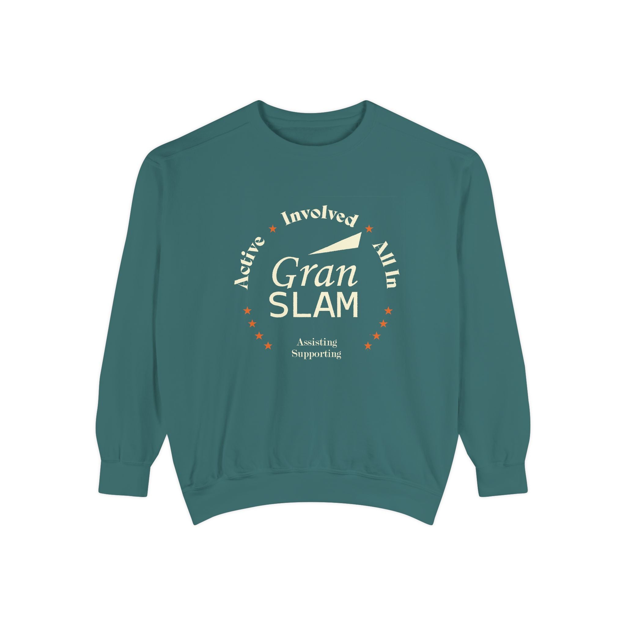 Gran Slam Grandmother Sweatshirt — Active, All‑In Grandma Appreciation