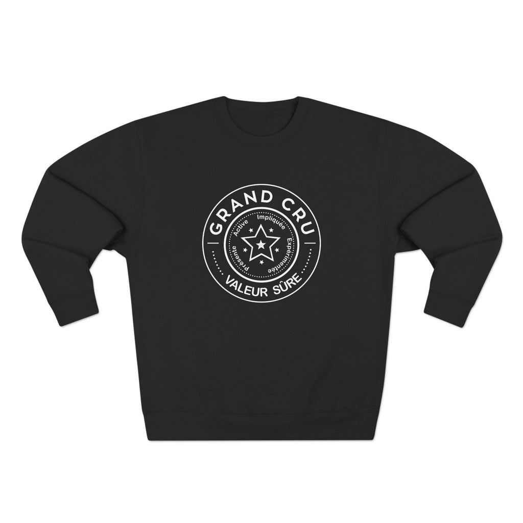 Grand Cru Crewneck Sweatshirt — Gift for Grandma "Valeur Sûre"