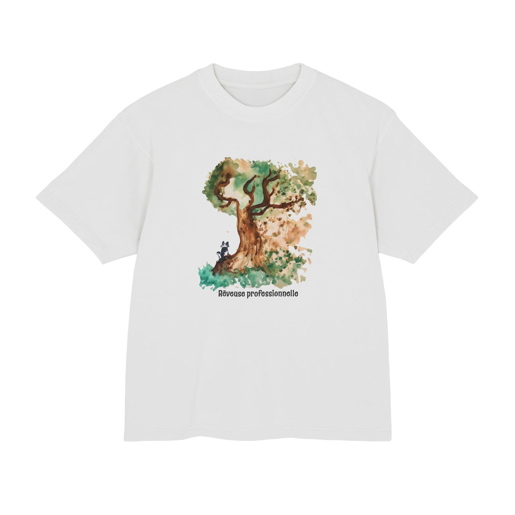 Tree Tee — T-shirt d'art "Rêveuse Professionnelle" à l'aquarelle