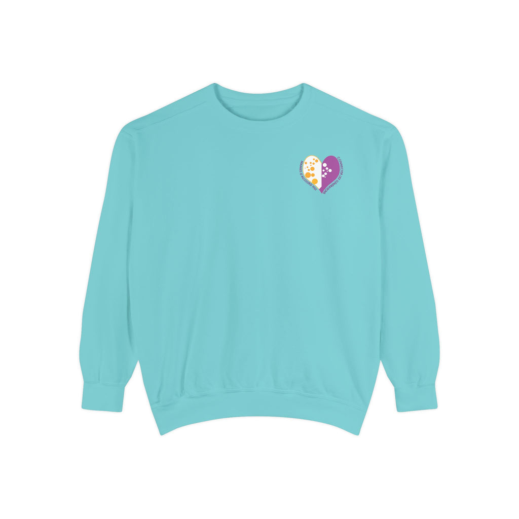 Heart Sweatshirt for Grandma – Minimal Gift for Modern Grandma - en Français