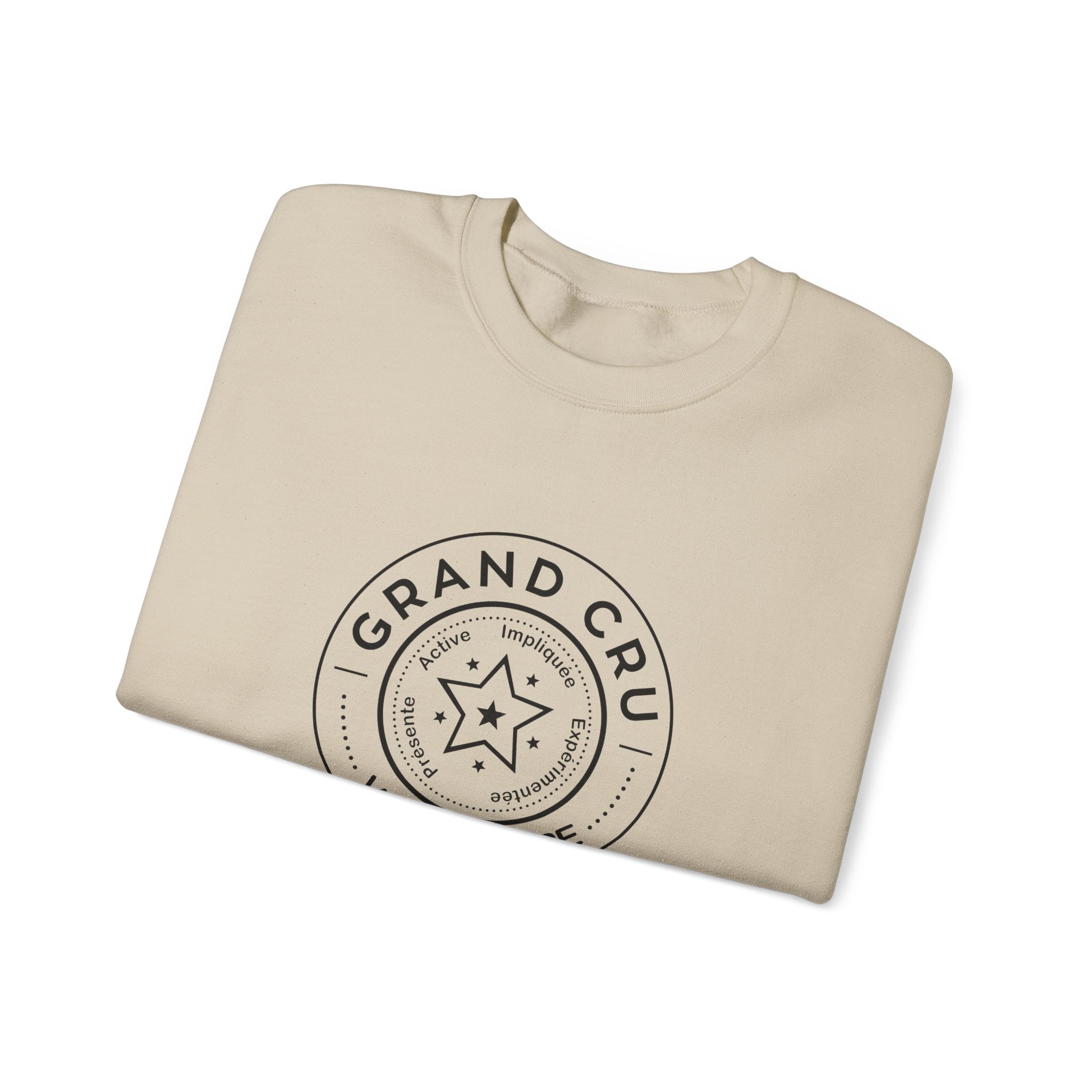 Grand Cru Sweatshirt — Comfortable 'Grandmothers Get Better With Time' Crewneck