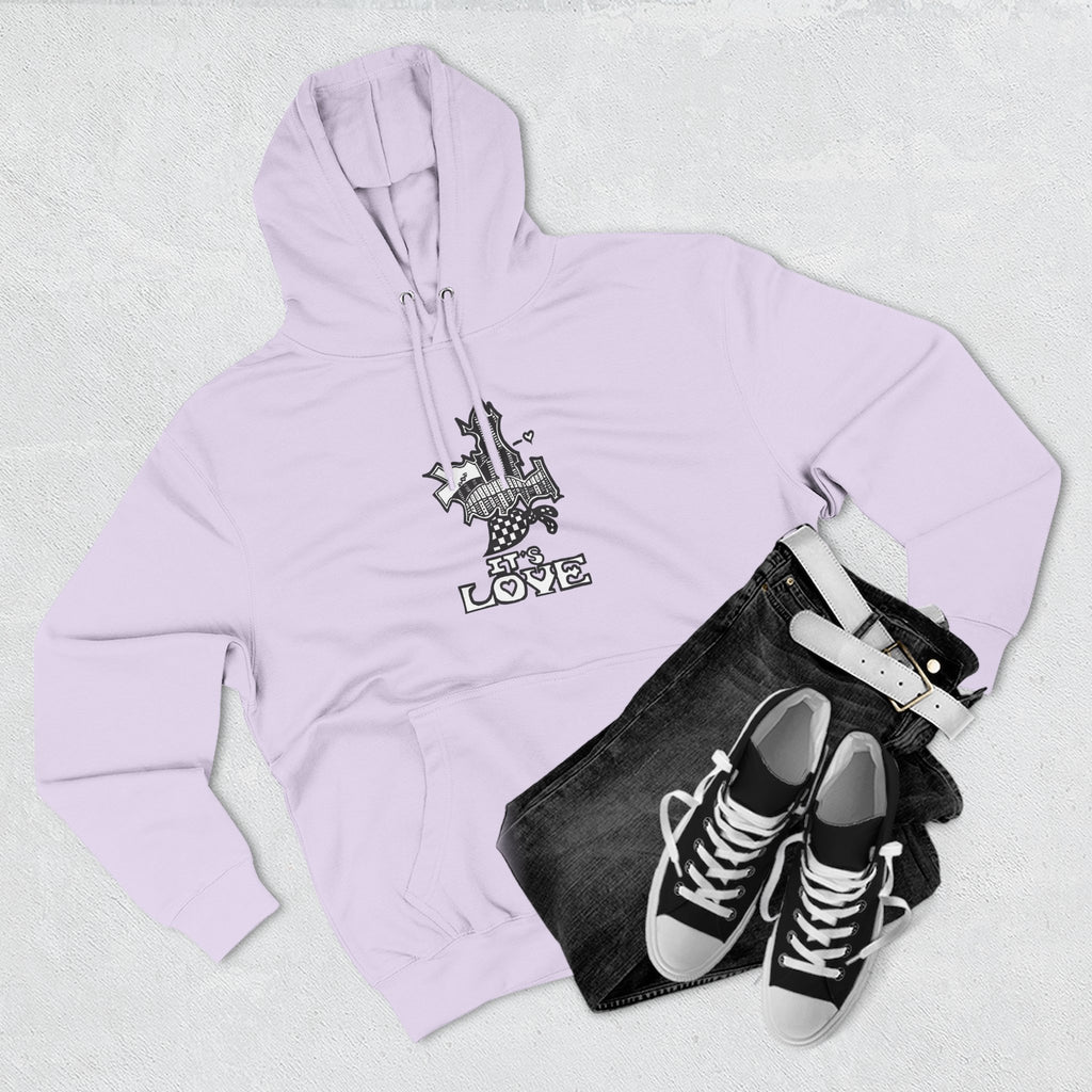 Graphic Soft Pullover  —   Love Hoodie