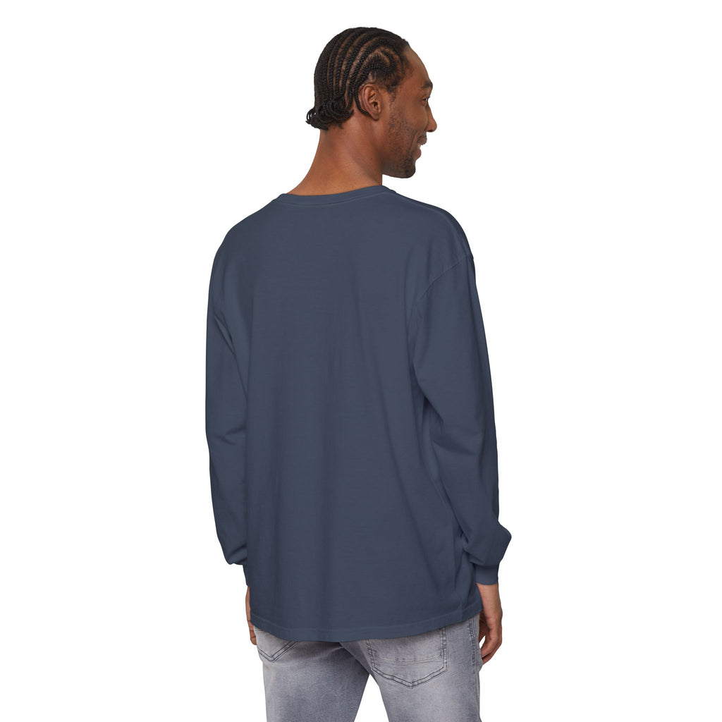 Lone Fisher Long Sleeve Tee — Space Fisherman Graphic