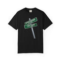 Broken Dreams Blvd x Last Chance Ave T-Shirt — Minimalist Crossroads Graphic