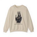 Senior Woman Sweatshirt – Vintage Zebra Graphic Crewneck- English Text