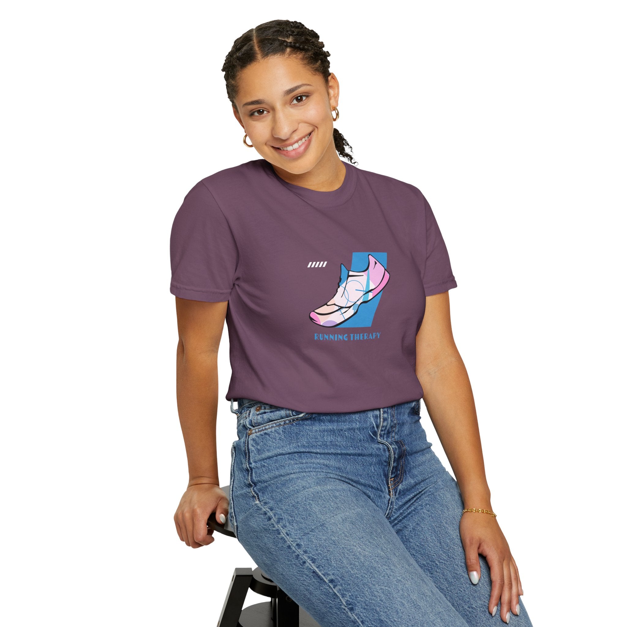 T-shirt, thème de la course – « Running Therapy »