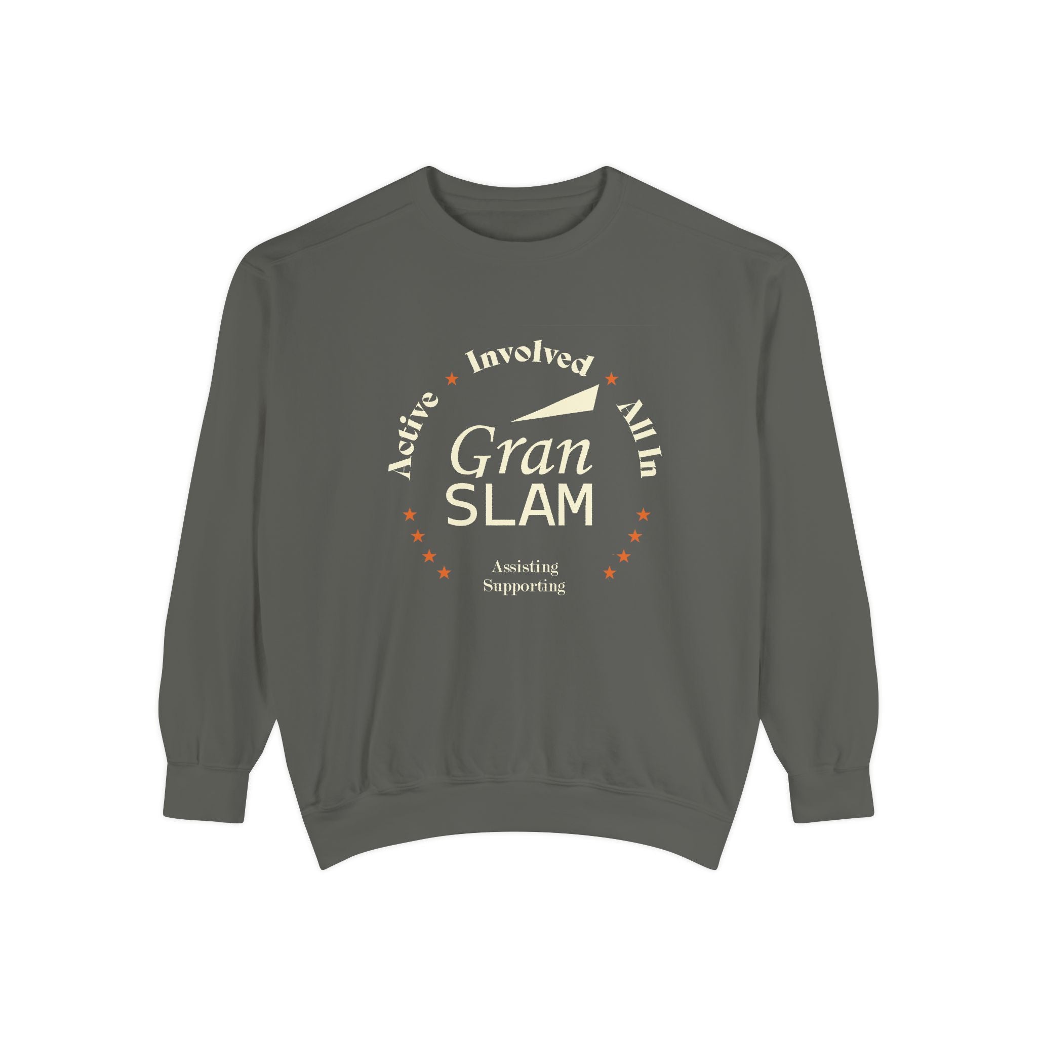 Gran Slam Grandmother Sweatshirt — Active, All‑In Grandma Appreciation