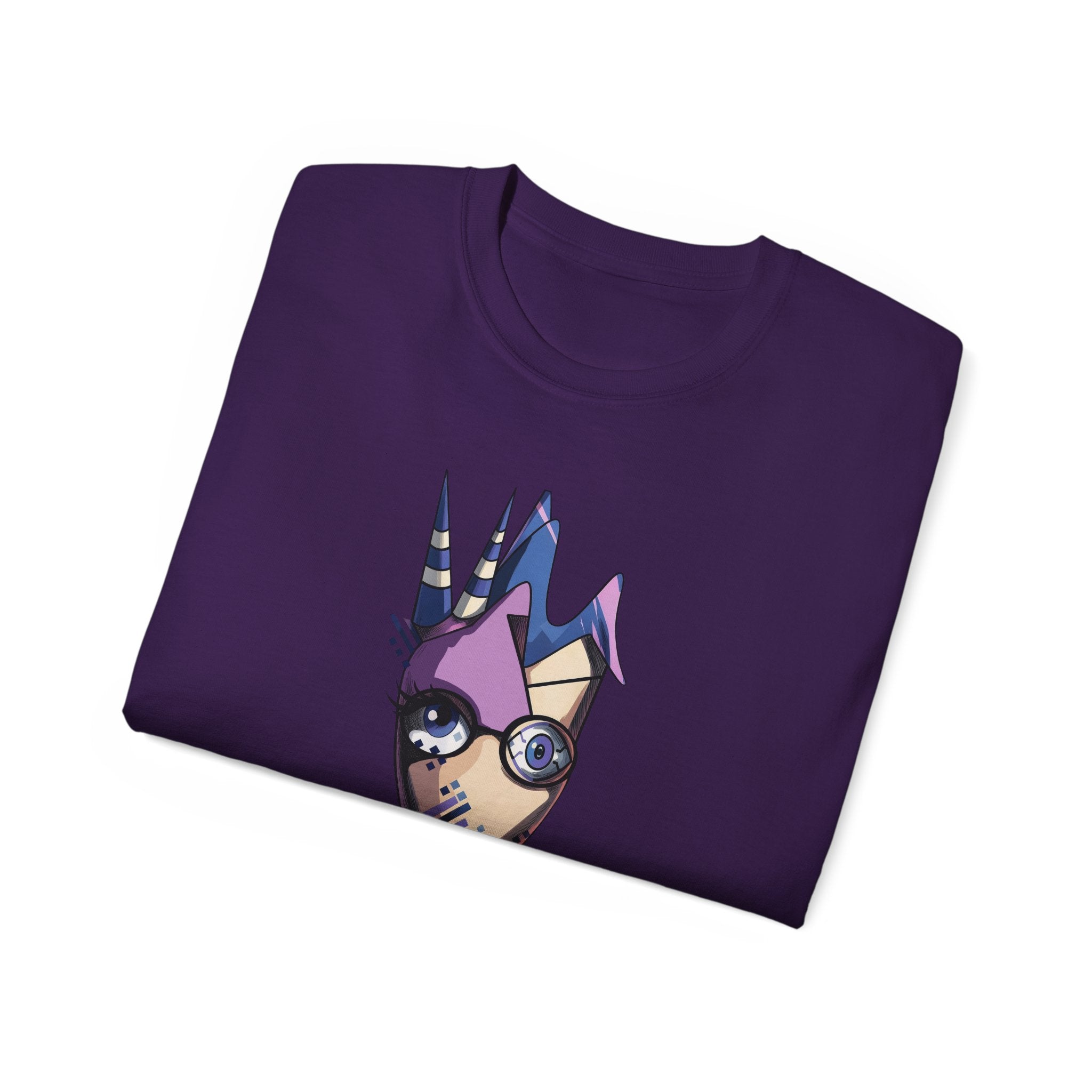 Keep An Eye On AI — T-shirt graphique cyberpunk original