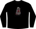 Artistic Senior Women Long Sleeve Black Tee