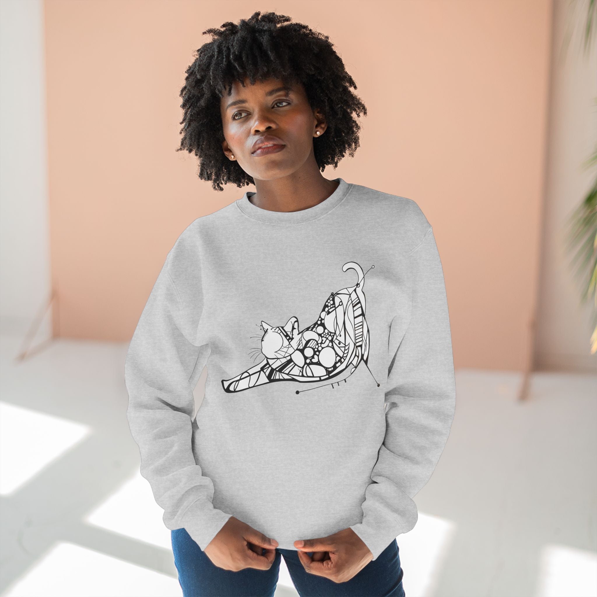 Cat Sweatshirt – Cozy Gift for Cat Lovers