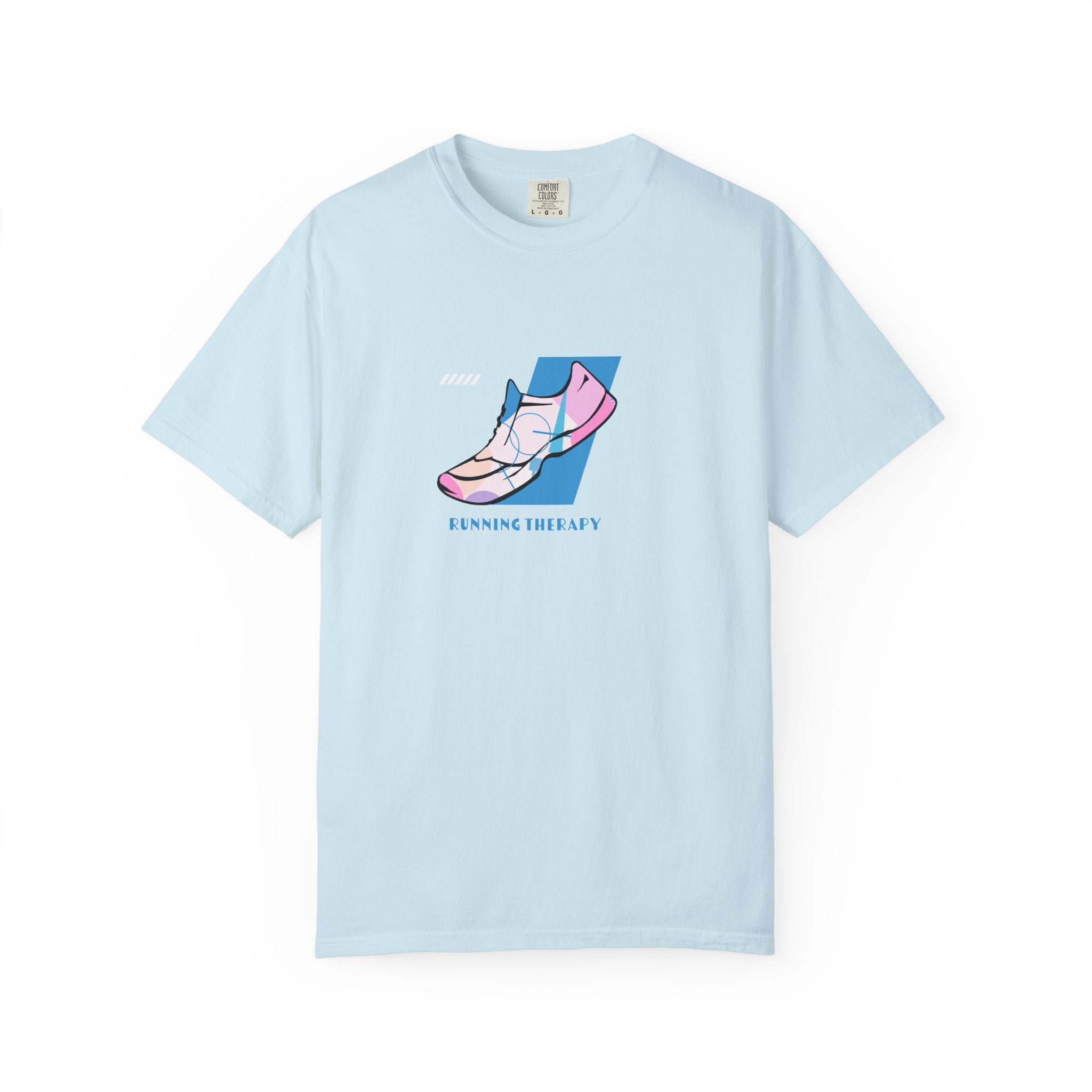 Runner Graphic T-Shirt — 'Running Therapy' Sneaker Tee