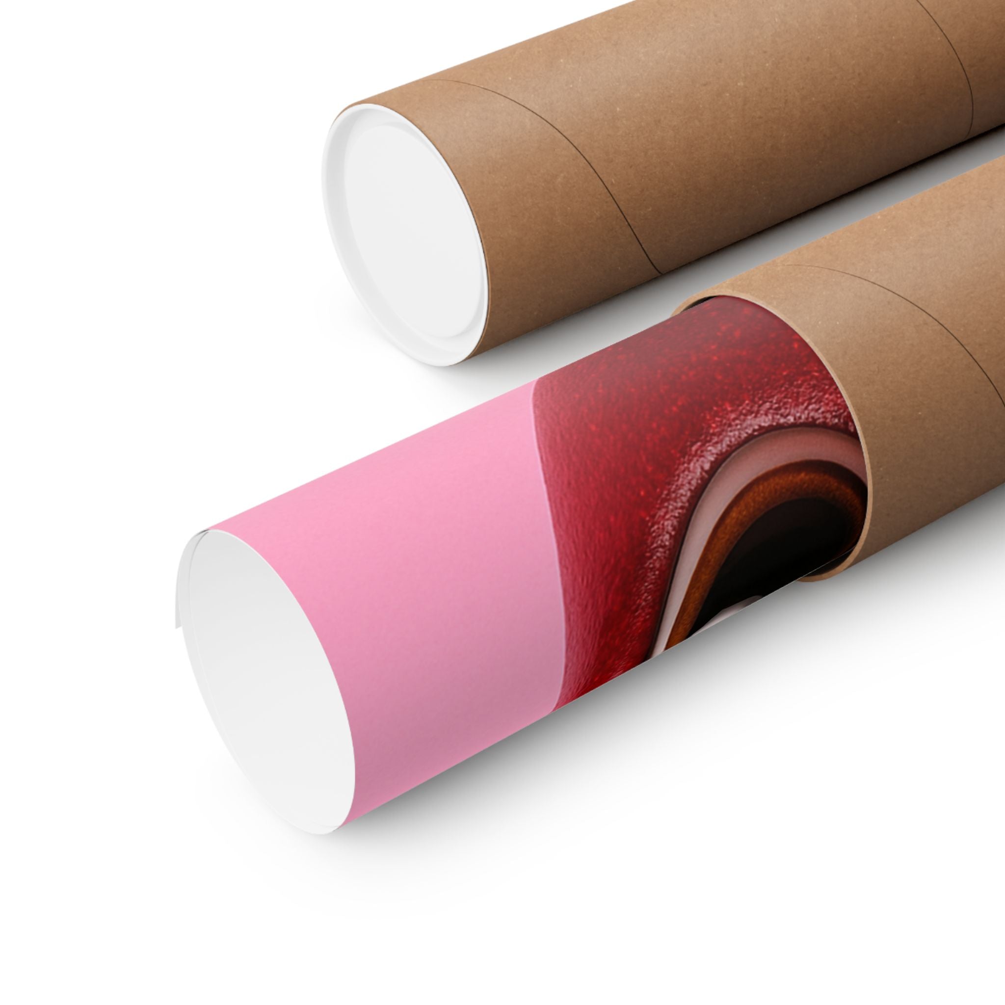 Cute Cherry Poster, Whimsical Art Print, Kids Room Decor, Playful Wall Art