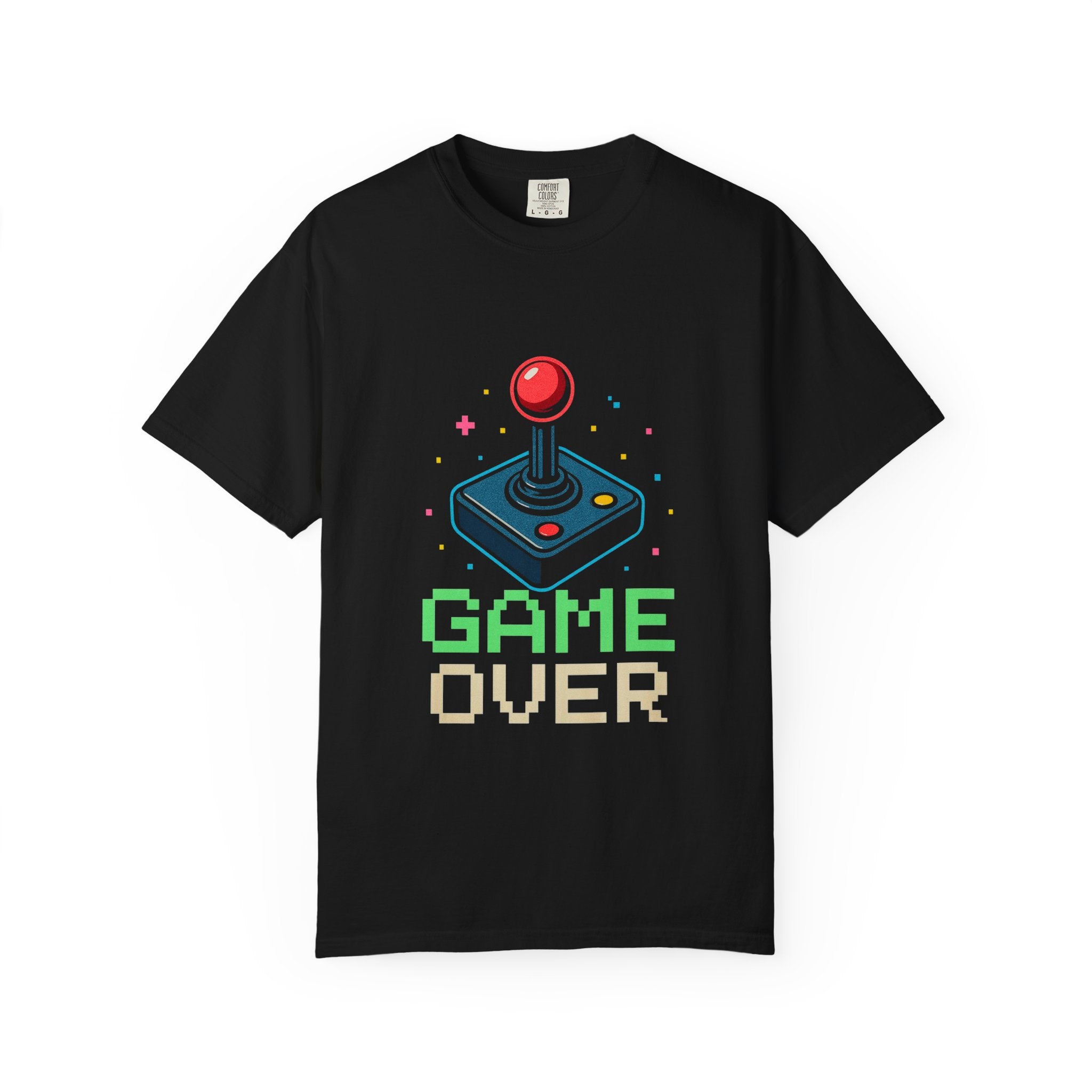 Retro Game Over T-Shirt, Unisex Video Game Tee, Gamer Gift, Casual Wear, Fun Retro Style