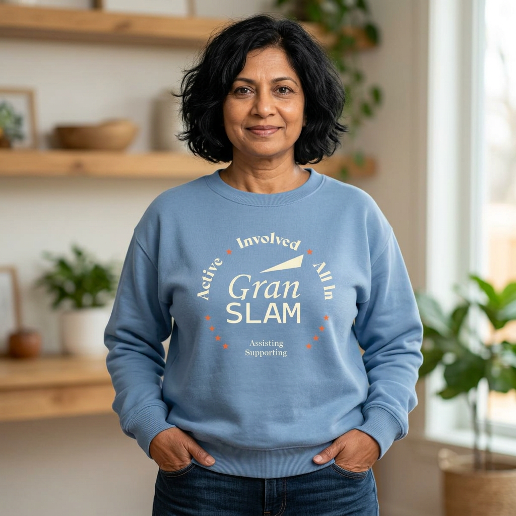 Grandmother Sweatshirt – Gift for an Active Grandma | Gran Slam