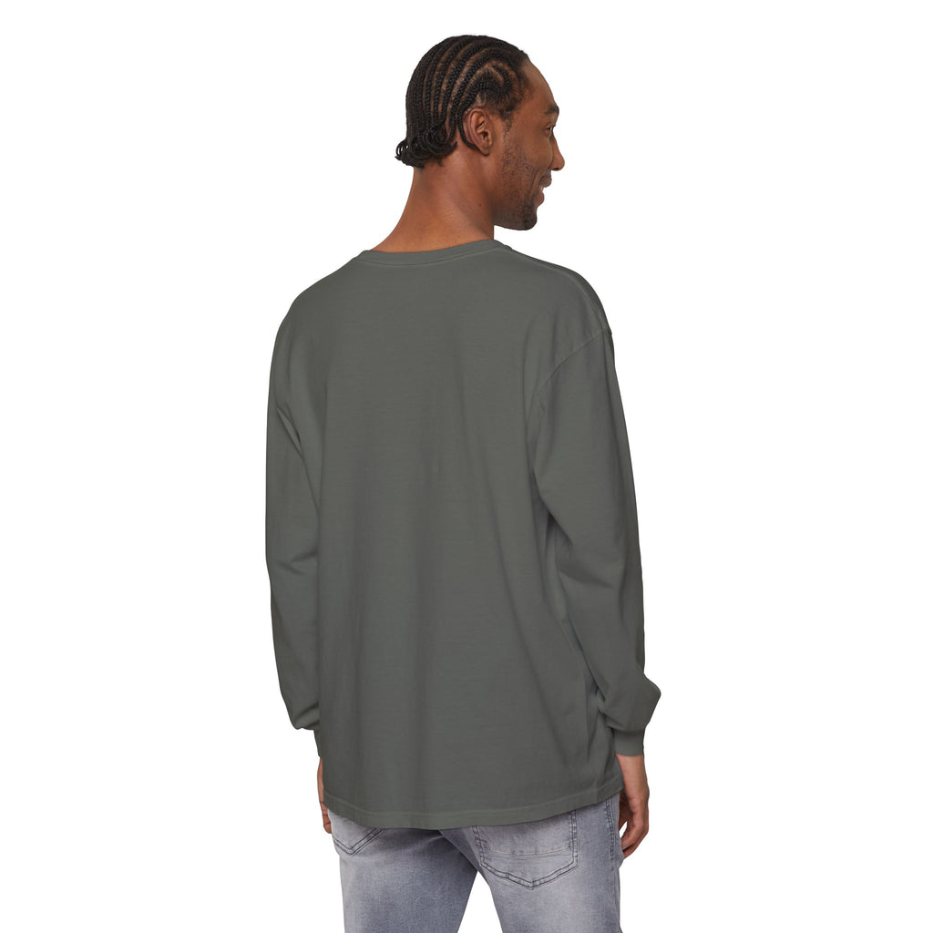 Lone Fisher Long Sleeve Tee — Space Fisherman Graphic
