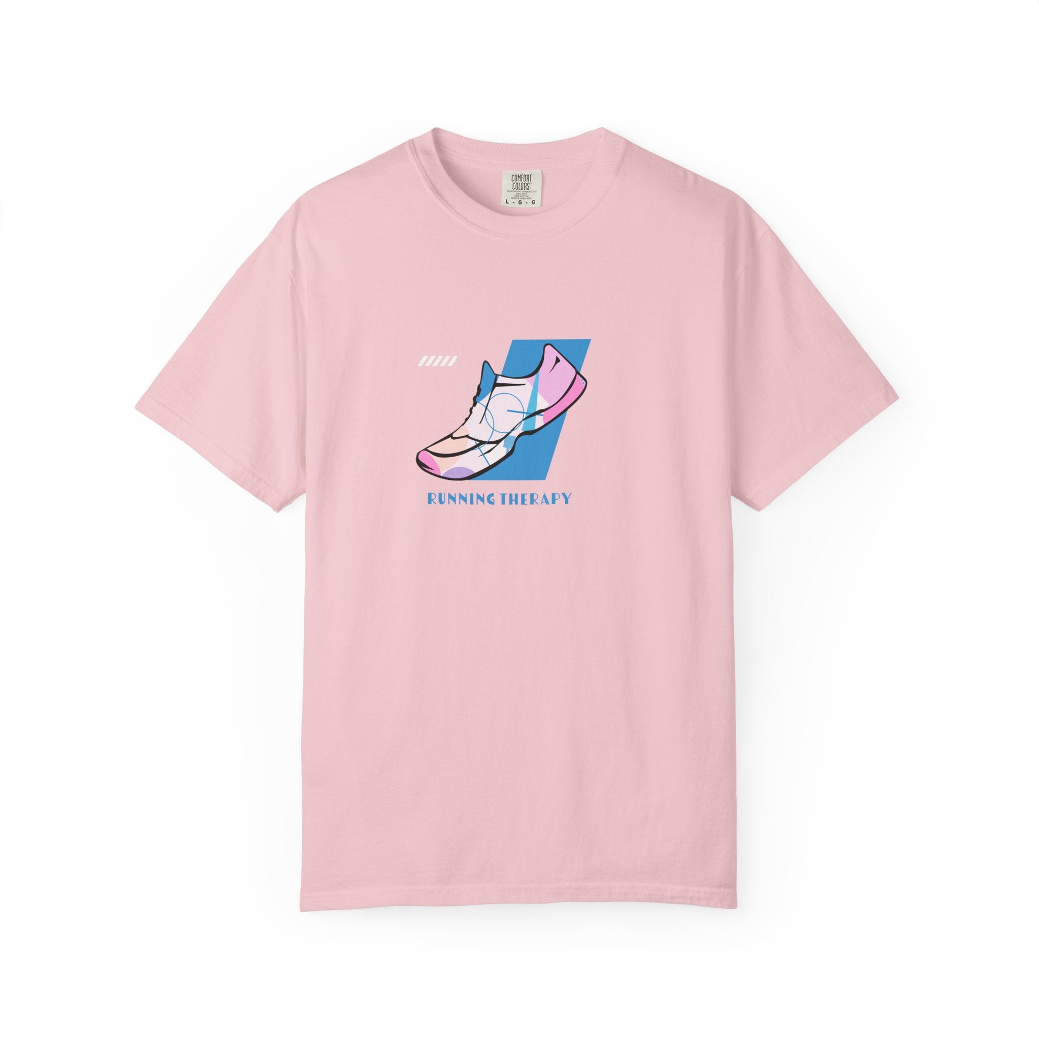 Runner Graphic T-Shirt — 'Running Therapy' Sneaker Tee