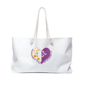 Weekender Bag — Grandmothers of Today Purple & Yellow Heart