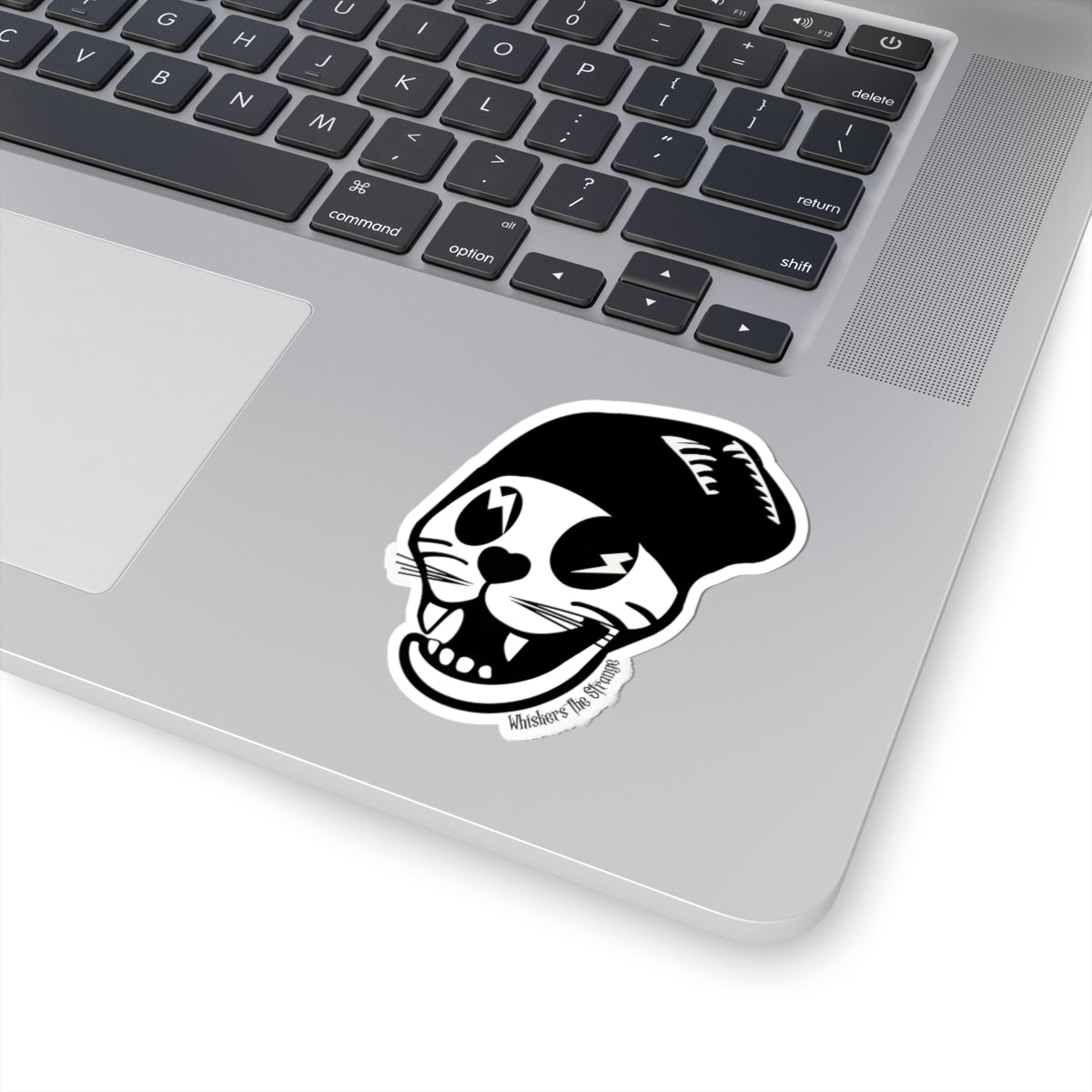 Urban Style Cat Skull Kiss-Cut Sticker