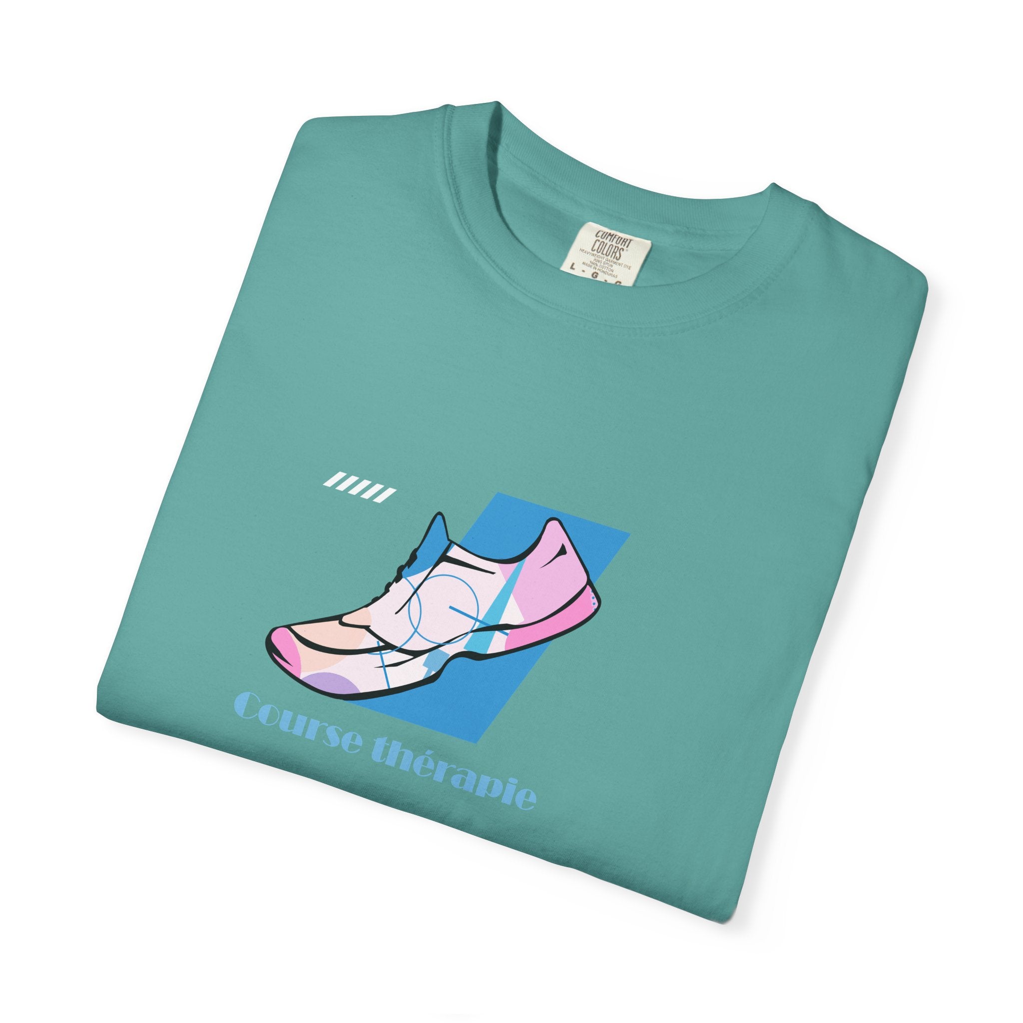 Runner Graphic T-Shirt — 'Course thérapie' Sneaker Tee