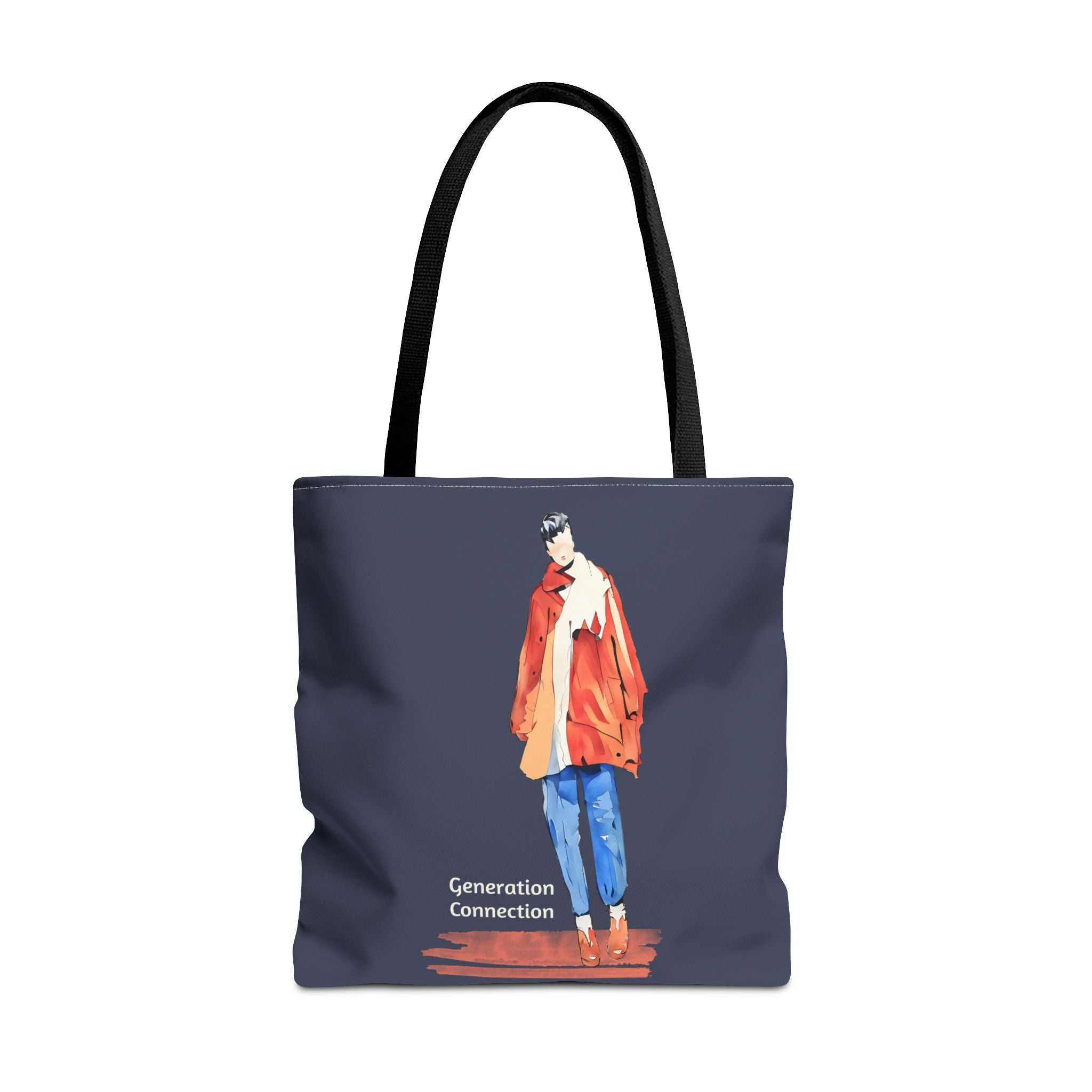 Generation Connection Tote Bag — Stylish Artist-Illustrated Tote