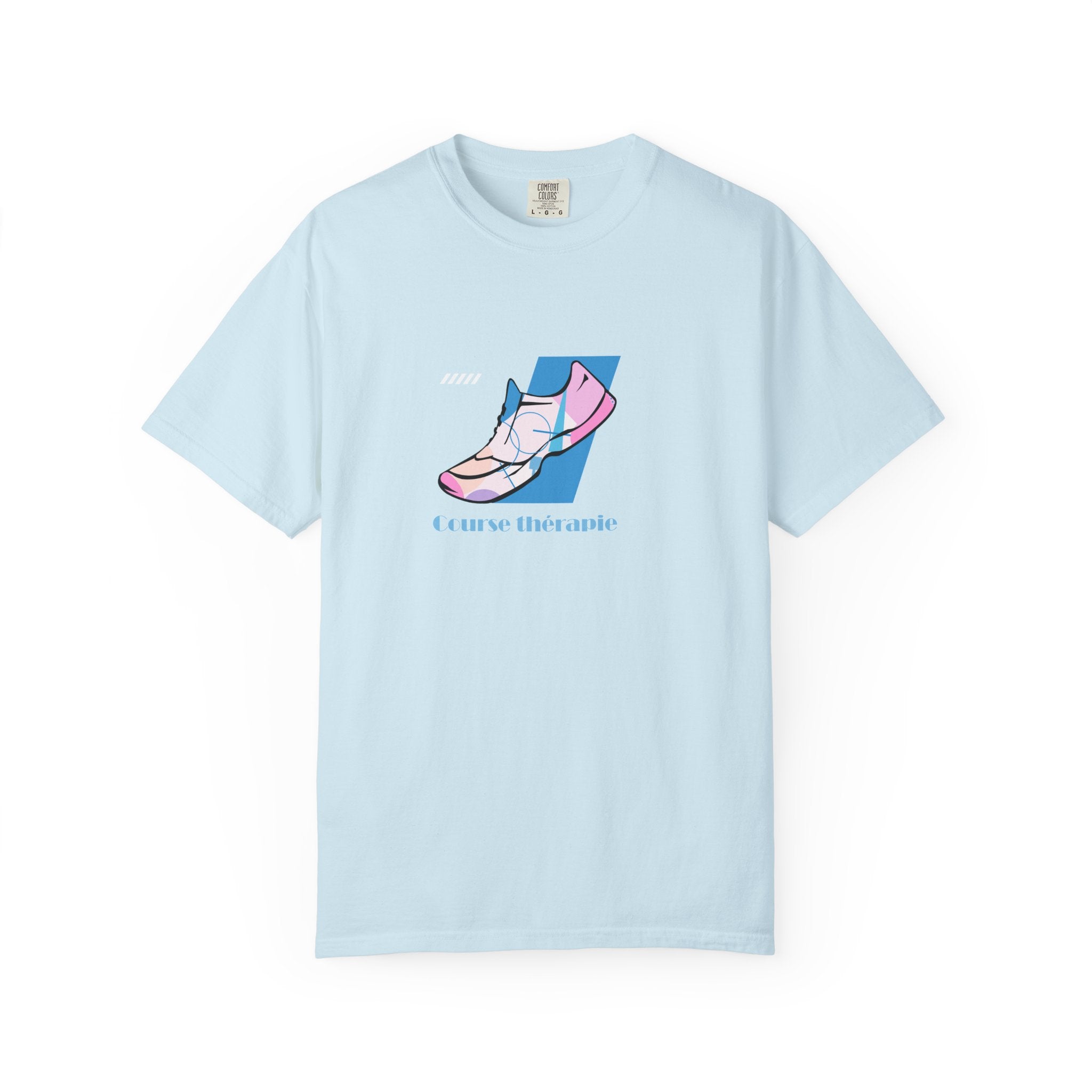 Runner Graphic T-Shirt — 'Course thérapie' Sneaker Tee