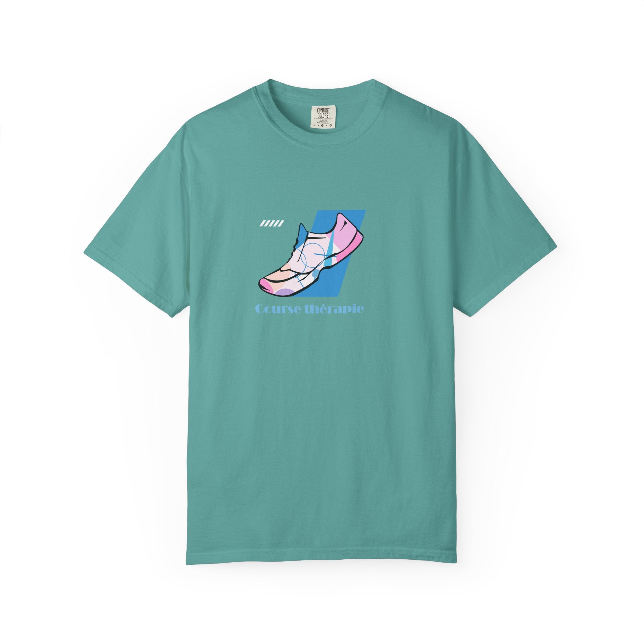 Runner Graphic T-Shirt — 'Course thérapie' Sneaker Tee