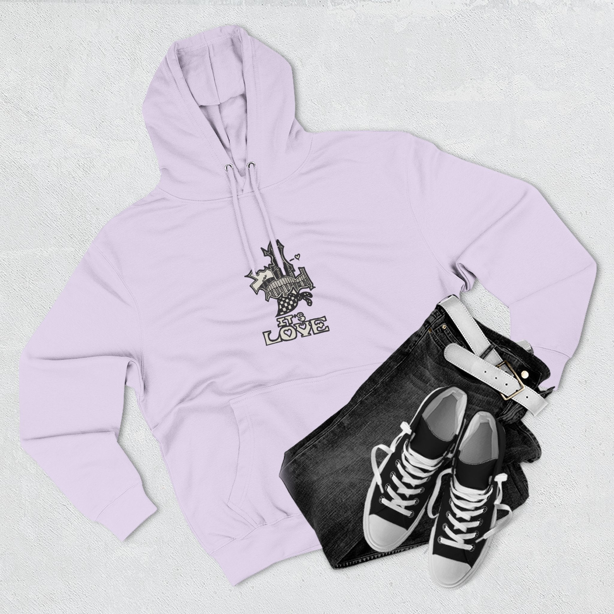 Hoodie artistique —  Love