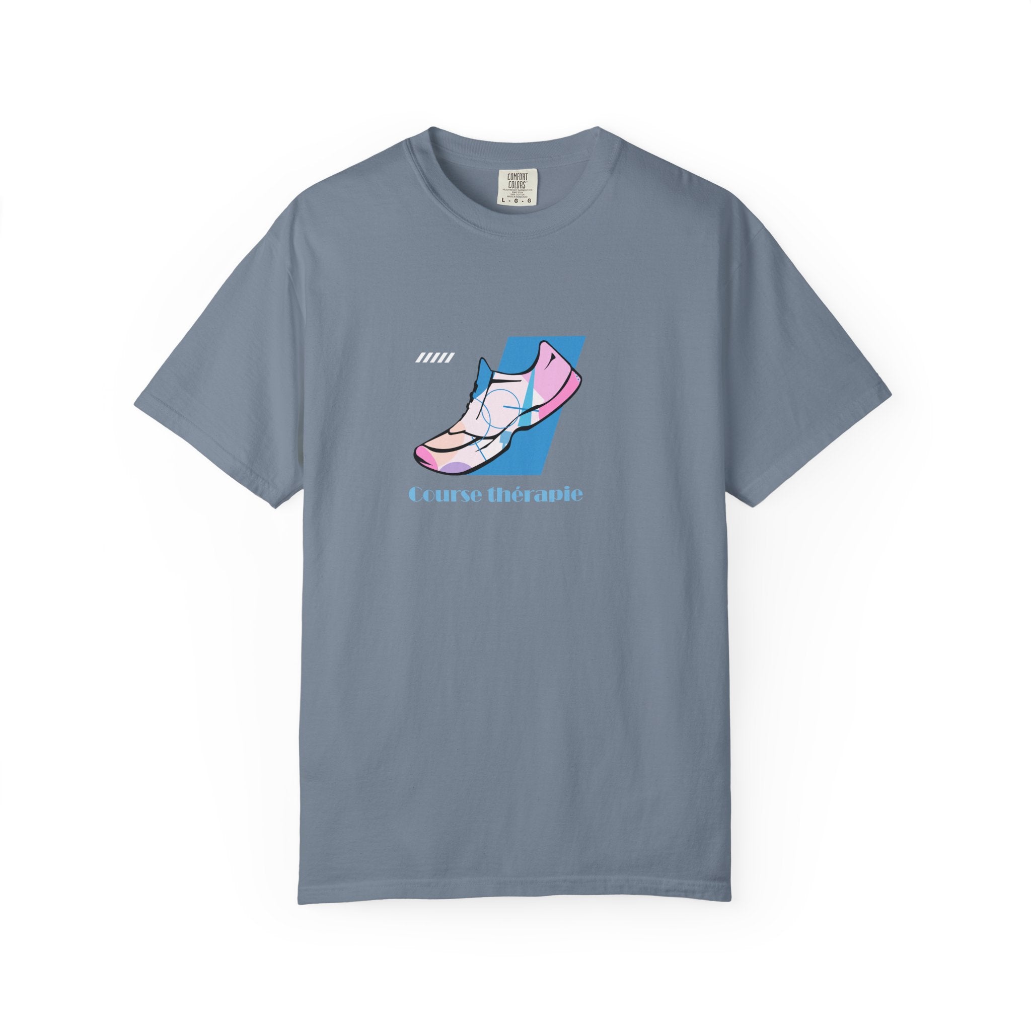 Runner Graphic T-Shirt — 'Course thérapie' Sneaker Tee