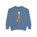Watercolor Portrait Crewneck Sweatshirt — 'Plus jamais invisibles.' Art Illustration Pullover