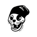 Urban Style Cat Skull Kiss-Cut Sticker